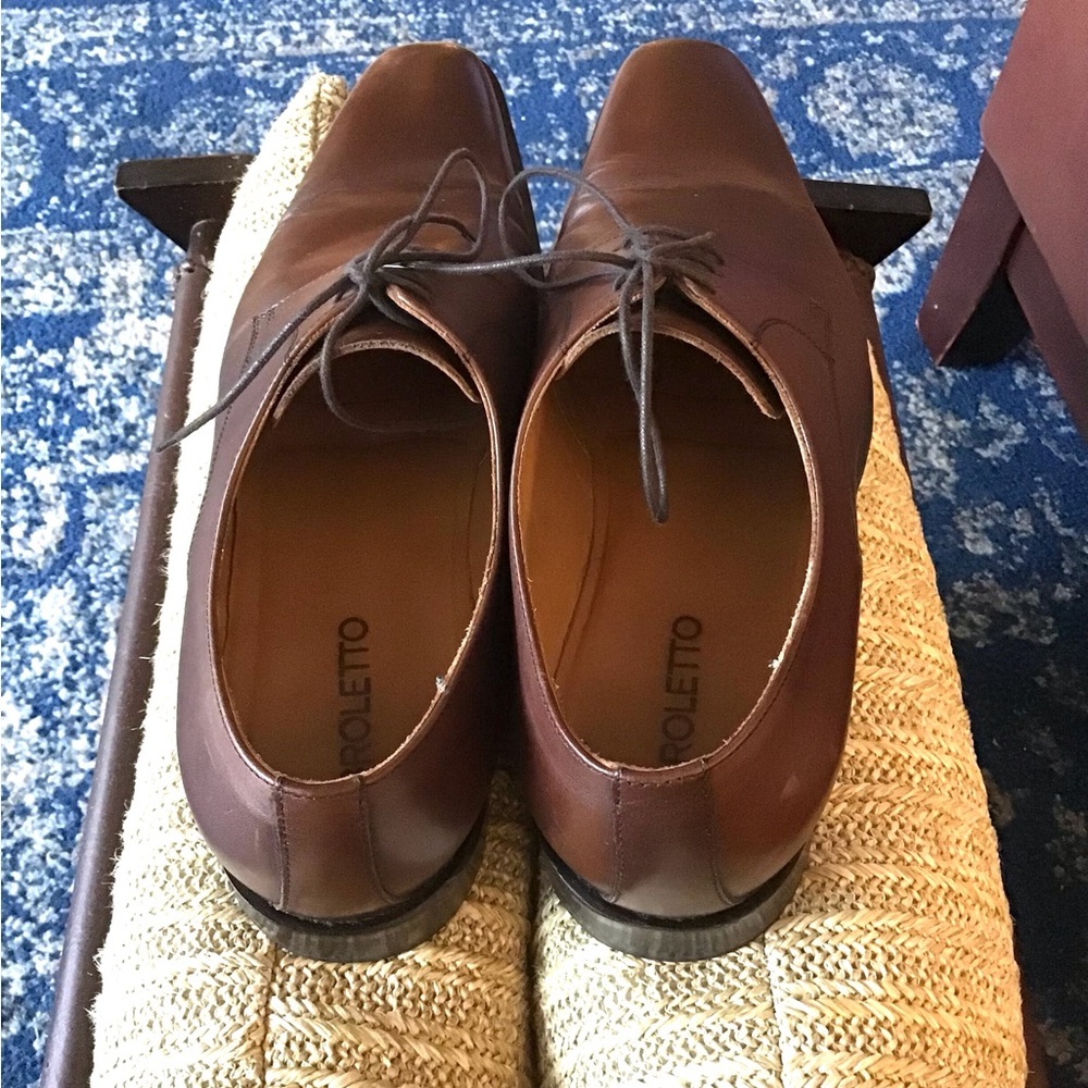 BROLETTO Leather Oxford Shoes - Picture 6 of 7